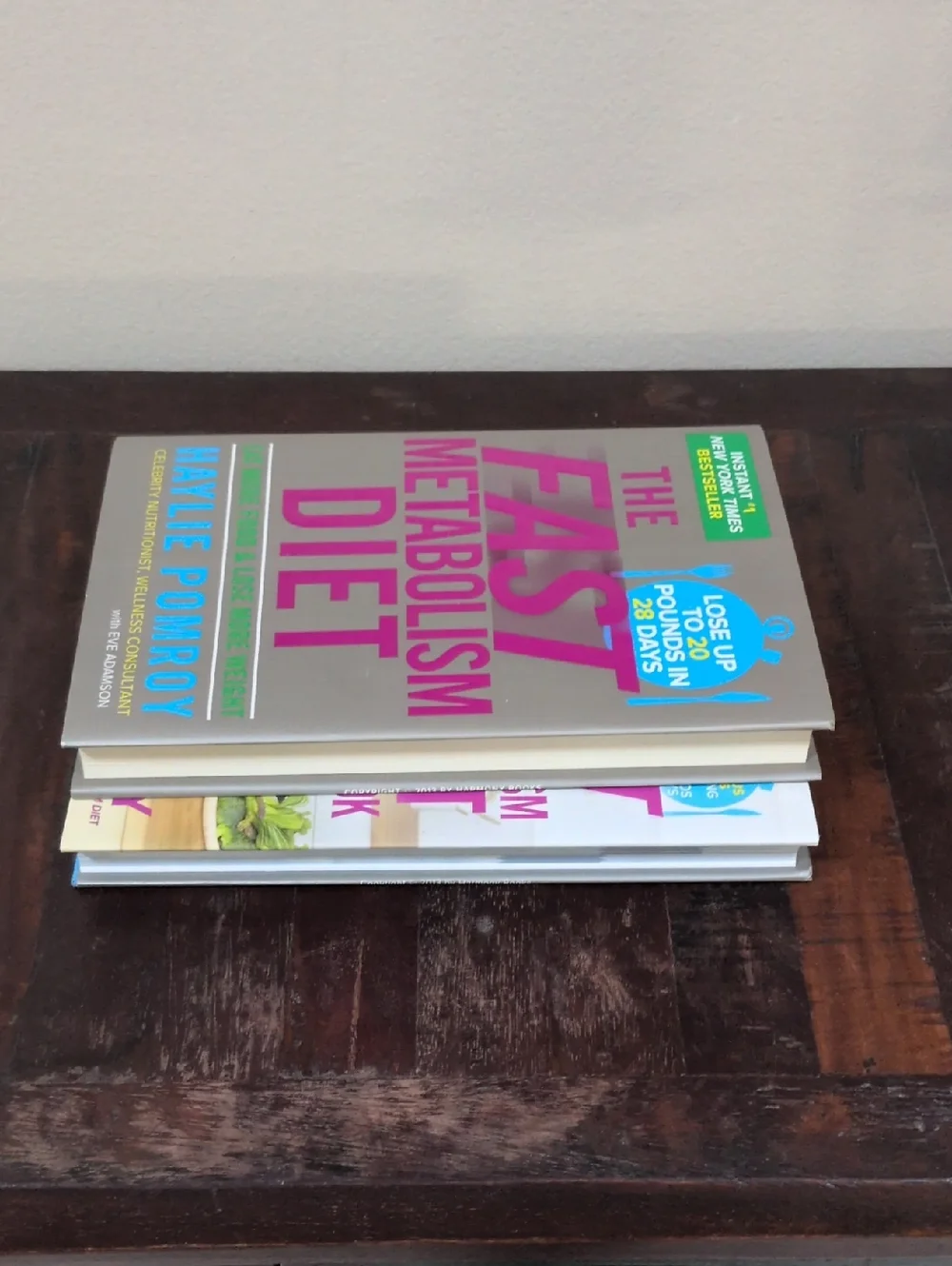 Haylie Pomroy The Fast Metabolism Diet Cookbook Set of 2 Hardback Books